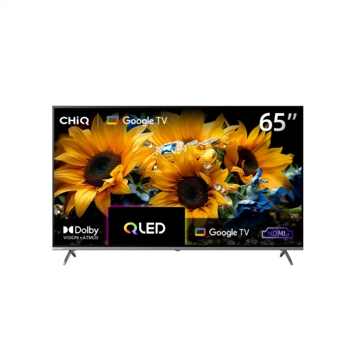 تلفزيون تشي كيو 65 بوصة 4K QLED جوجل، تحكم صوتي ذكي، HDR10، بلوتوث 5.1، موديل U65QM10 تلفزيون تشي كيو 65 بوصة 4K QLED جوجل، تحكم صوتي ذكي، HDR10، بلوتوث 5.1، موديل U65QM10