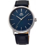 Orient Maestro Men's Automatic Watch Blue Dial Leather Band 40mm - ORIENT