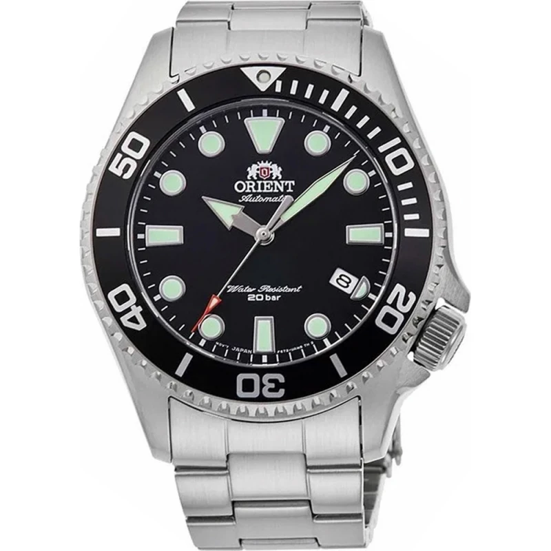 Orient Automatic RA-AC0K01B10B Dive Watch Stainless Steel Black 43.3mm - ORIENT