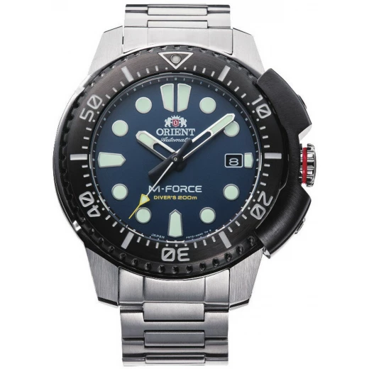 Orient M-Force RA-AC0L07L Men's Automatic Dive Watch Blue Sapphire Crystal 200m Orient M-Force RA-AC0L07L Men's Automatic Dive Watch Blue Sapphire Crystal 200m