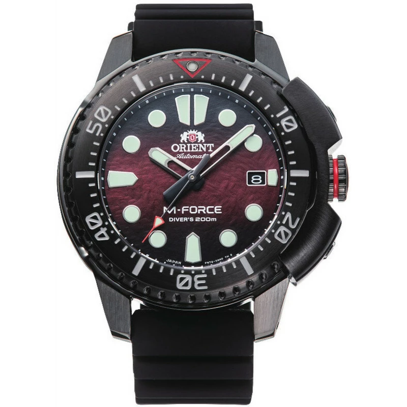 Orient Sports M Force RA AC0L09R Limited Edition Men's Automatic Watch Red Dial - ORIENT