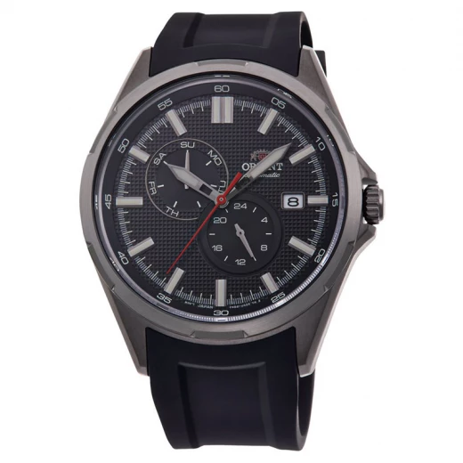 Orient Defender II Mechanical Sports Watch Black Dial Black Silicon Strap 42.4mm Orient Defender II Mechanical Sports Watch Black Dial Black Silicon Strap 42.4mm