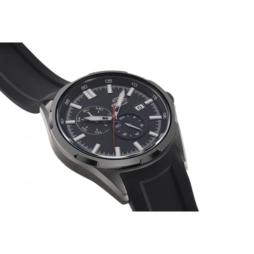 Orient Defender II Mechanical Sports Watch Black Dial Black Silicon Strap 42.4mm - ORIENT - Image 2