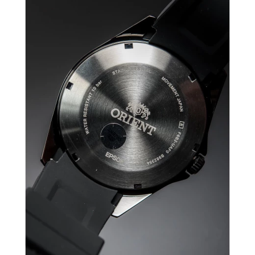 Orient Defender II Mechanical Sports Watch Black Dial Black Silicon Strap 42.4mm - ORIENT - Image 5