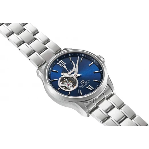Orient Star Contemporary Open Heart Automatic Watch Blue Dial Sapphire Glass - ORIENT - Image 2