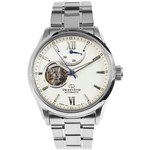Orient Star Contemporary RE-AT0003S Men's Automatic Watch Stainless Steel White Dial 39.3mm Orient Star Contemporary RE-AT0003S Men's Automatic Watch Stainless Steel White Dial 39.3mm