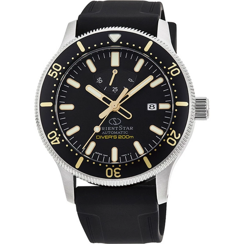 Orient Star Sports RE AU0303B Diver Automatic Watch Black Steel 43.6mm - ORIENT