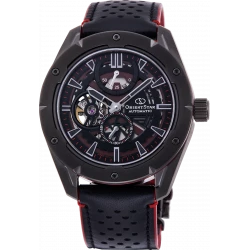Orient Star Avant-Garde Skeleton Watch Black Dial 43mm Stainless Steel