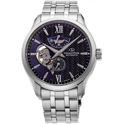 Orient Star Men's Automatic Contemporary Blue Dial Watch RE AV0B03B00B 41mm Orient Star Men's Automatic Contemporary Blue Dial Watch RE AV0B03B00B 41mm