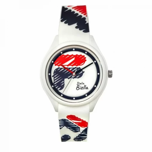 Fila Italia Biella 38 321 301 Watch White Dial 44mm Case with White Silicone Strap Japanese Miyota Quartz Movement 5 ATM Water Resistant 1 Year Warranty Fila Italia Biella 38 321 301 Watch White Dial 44mm Case with White Silicone Strap Japanese Miyota Quartz Movement 5 ATM Water Resistant 1 Year Warranty