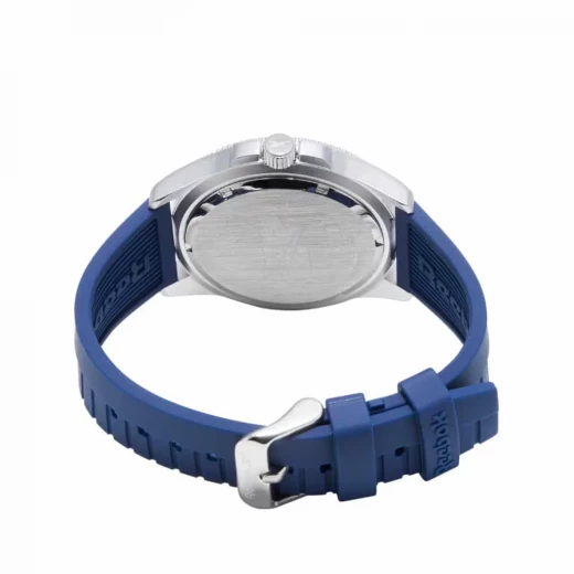 Reebok Courtside Blue Watch: 44mm Alloy Case, Silicone Strap, Date Display, 5 ATM Water Resistance, Epson AX32 Movement, 3-Hand Functionality, Sporty Design for Everyday Wear - Reebok - Image 2