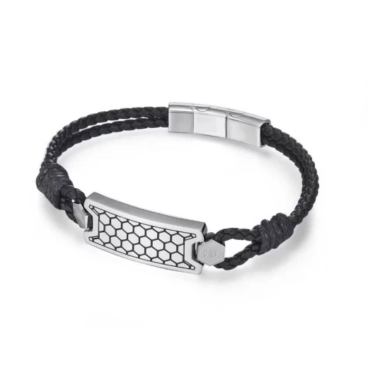Cat J020B30112 Bracelet Stainless Steel Silver 20cm Adjustable Durable Accessory for Women, Featuring a Secure Clasp, Perfect for Everyday Wear and Special Occasions Cat J020B30112 Bracelet Stainless Steel Silver 20cm Adjustable Durable Accessory for Women, Featuring a Secure Clasp, Perfect for Everyday Wear and Special Occasions