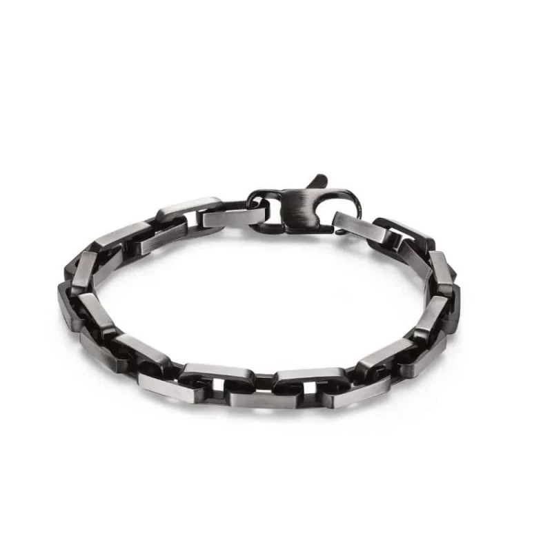 Cat J028B00100 Bracelet Stainless Steel Silver Charm Accessory for Women, Featuring Durable Design, Perfect for Everyday Wear, Exquisite Jewelry - CAT