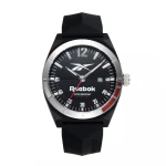 Reebok Legazi Men's Watch Navy Dial Black Silicone Strap 43mm - Reebok