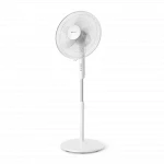 مروحة فيليبس سلسلة 600 عامودية بيضاء 45 واط تبريد هادئ 3250 متر مكعب/ساعة تدفق هواء - فيليبس