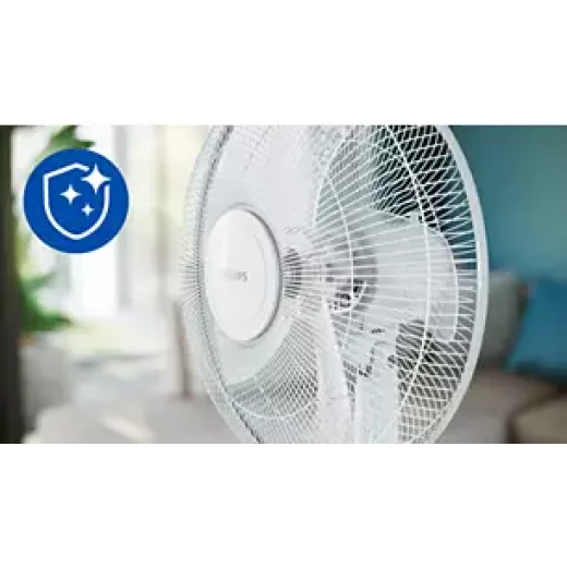 مروحة فيليبس سلسلة 600 عامودية بيضاء 45 واط تبريد هادئ 3250 متر مكعب/ساعة تدفق هواء - فيليبس - Image 7
