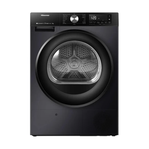 HISENSE DRYER – 9KG – A+++ (-21%) – Titanium HISENSE DRYER – 9KG – A+++ (-21%) – Titanium