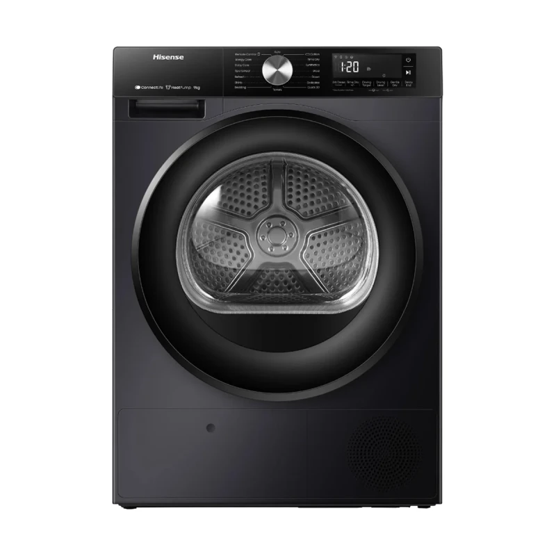 HISENSE DRYER – 9KG – A+++ (-21%) – Titanium - هايسنس