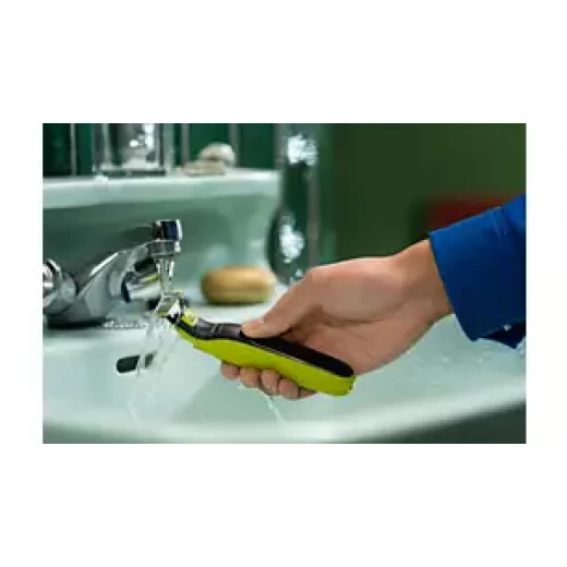 شفرة بديلة لـ Philips OneBlade QP220/50، تشذيب، تحديد، حلاقة، ستانلس ستيل، عبوة 2 - فيليبس - Image 7