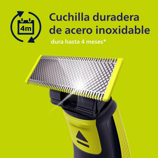 Philips OneBlade QP220/51 Replacement Blades, Hybrid Trimmer and Shaver, 2 Count - Philips - Image 2