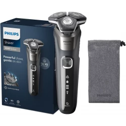 ماكينة حلاقة فيليبس سيريز 5000 S5887/10 كهربائية، حلاقة رطبة وجافة، تقنية SkinIQ