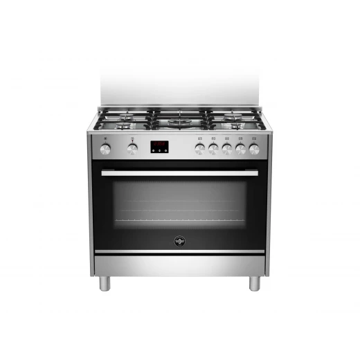 La Germania Futura Series 90cm 5-Burner Gas Cooker Stainless Steel Oven and Grill