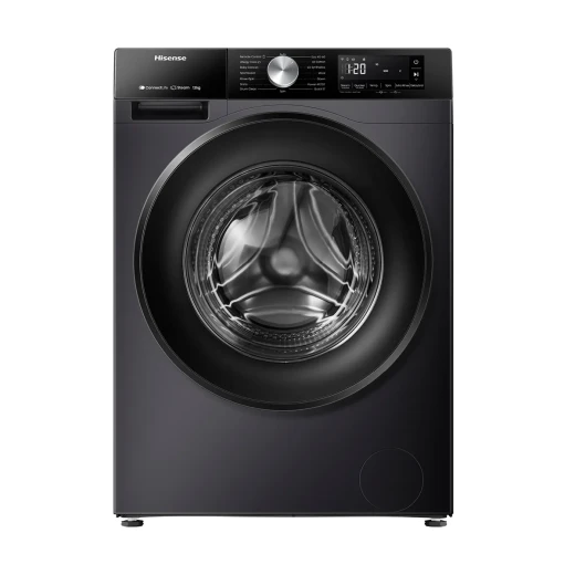HISENSE WASHING MACHINE – 12KG – 1400 RPM-A+++ – Titanium HISENSE WASHING MACHINE – 12KG – 1400 RPM-A+++ – Titanium