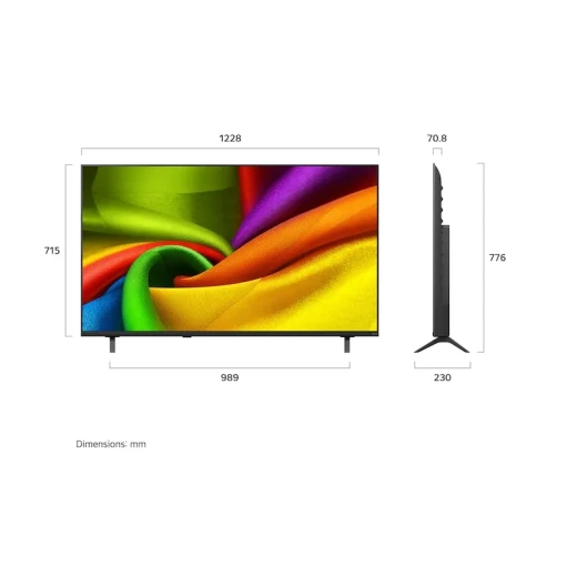 تلفزيون إل جي نانو 4K UHD AI NU85 ذكي مقاس 55 بوصة موديل 2026 – شاشة تلفزيون ذكية بدقة 4K Ultra HD مع تقنيات الذكاء الاصطناعي، تجربة مشاهدة عالية الجودة ومناسبة للمنزل - إل جي - Image 3