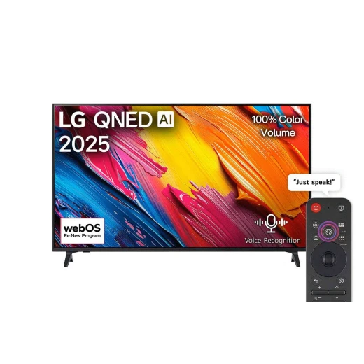 تلفزيون إل جي كيو إن إي دي AI QNED70 ذكي مقاس 55 بوصة بدقة 4K UHD – شاشة تلفزيون ذكية بتقنية الذكاء الاصطناعي، ريموت ماجيك، تقنية HDR10 ونظام webOS 25، موديل 2025 تلفزيون إل جي كيو إن إي دي AI QNED70 ذكي مقاس 55 بوصة بدقة 4K UHD – شاشة تلفزيون ذكية بتقنية الذكاء الاصطناعي، ريموت ماجيك، تقنية HDR10 ونظام webOS 25، موديل 2025