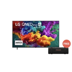 تلفزيون إل جي QNED evo AI Mini LED QNED84 4K سمارت 55 بوصة