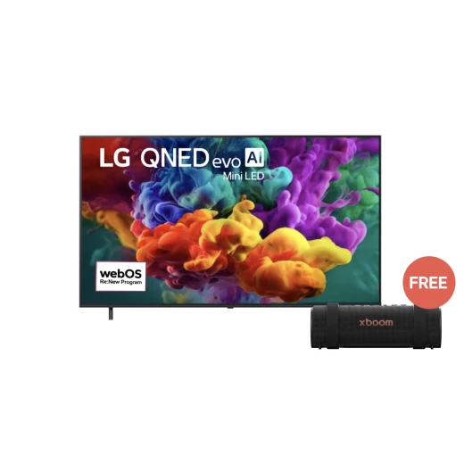 تلفزيون إل جي QNED evo AI Mini LED QNED84 4K سمارت 55 بوصة