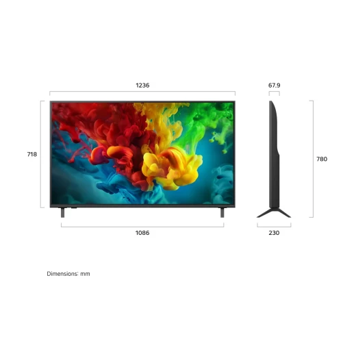 تلفزيون إل جي QNED evo AI Mini LED QNED84 4K سمارت 55 بوصة - إل جي - Image 3