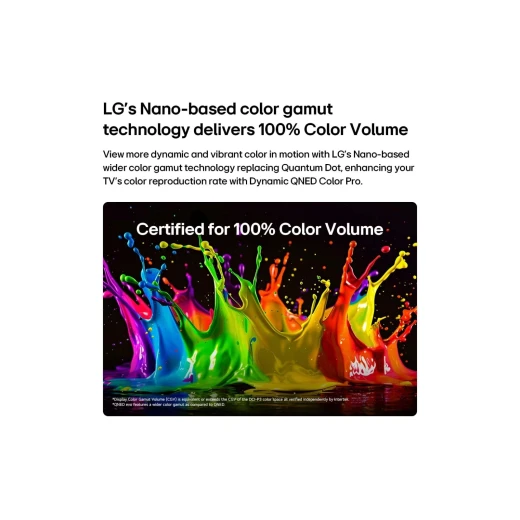 تلفزيون إل جي QNED evo AI Mini LED QNED85 4K سمارت 65 بوصة - إل جي - Image 4