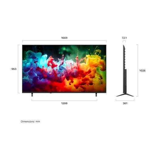 تلفزيون إل جي QNED AI QNED70 ميني ليد 4K سمارت 75 بوصة 2026 - إل جي - Image 3