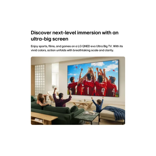 تلفزيون إل جي QNED إيفو AI ميني ليد QNED85 سمارت 4K الذكي مقاس 86 بوصة - إل جي - Image 4