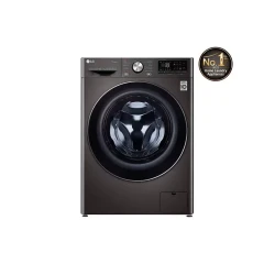 LG Front Load Washer & Dryer 10.5/7KG, AI DD™, TurboWash™360˚, Black Steel Color