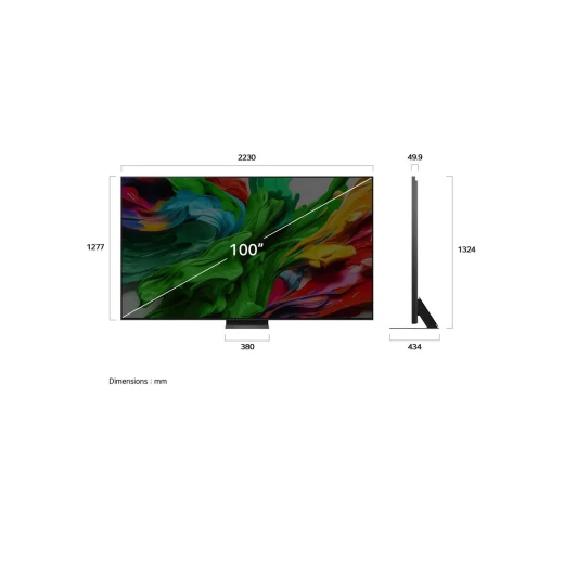 تلفزيون إل جي QNED إيفو AI QNED86 100 بوصة MiniLED بدقة 4K و120Hz بنظام webOS25 إصدار 2025 - إل جي - Image 5