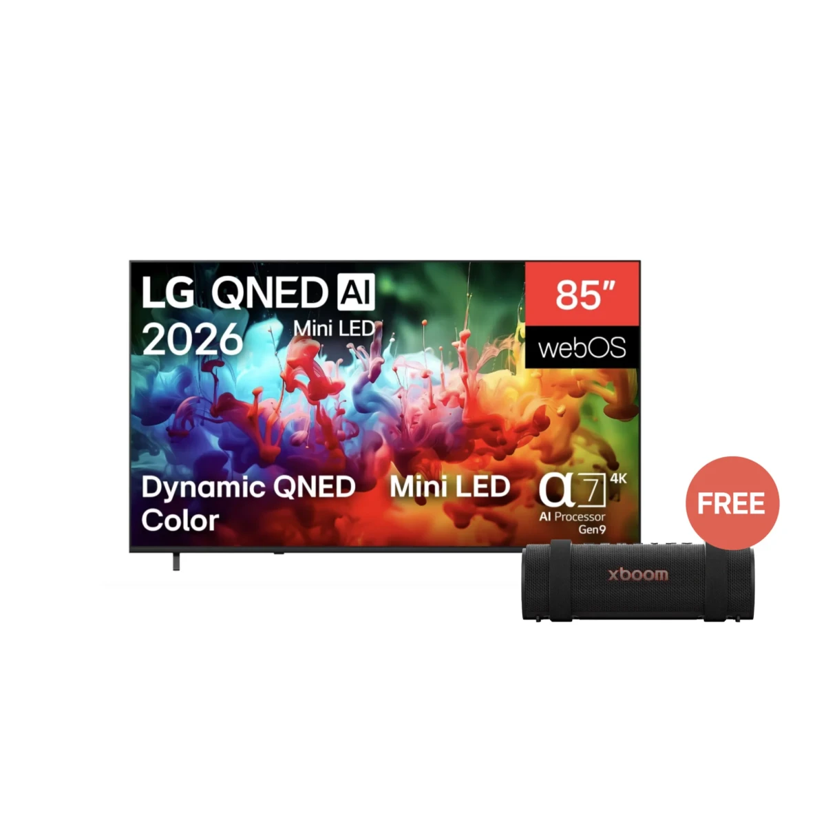 85 inch LG QNED AI Mini LED QNED70 4K Smart TV 2026