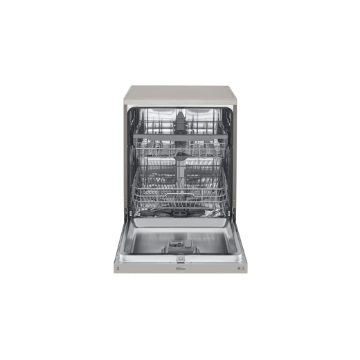 غسالة صحون إل جي QuadWash فضي بلاتيني 14 مكان EasyRack Plus محرك الدفع المباشر - إل جي - Image 2