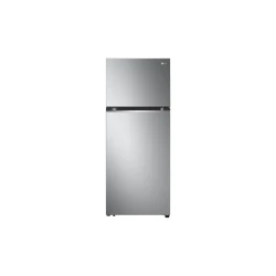 إل جي ثلاجة فريزر علوي 423 لتر ضاغط انفيرتر Smart Inverter لون فضي