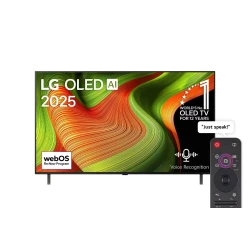 تلفزيون إل جي OLED AI B5 الذكي 55 بوصة 4K 120Hz مع جهاز التحكم AI Magic remote وواجهة webOS25 طراز 2025