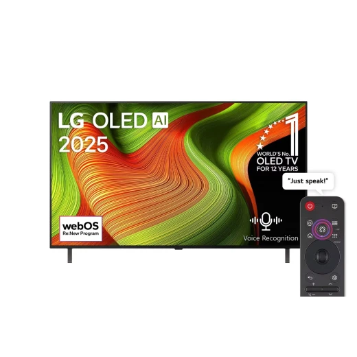 تلفزيون إل جي OLED AI B5 الذكي 55 بوصة 4K 120Hz مع جهاز التحكم AI Magic remote وواجهة webOS25 طراز 2025 - إل جي - Image 2