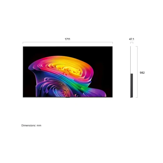 تلفزيون إل جي OLED evo AI C6 4K سمارت 77 بوصة - إل جي - Image 4