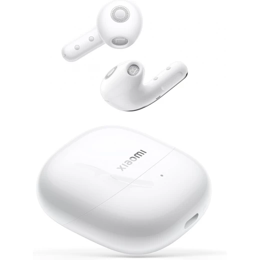 سماعات أذن شاومي Buds 5: 40dB ANC، بطارية 39 ساعة، مشغلات مزدوجة، أبيض سماعات أذن شاومي Buds 5: 40dB ANC، بطارية 39 ساعة، مشغلات مزدوجة، أبيض