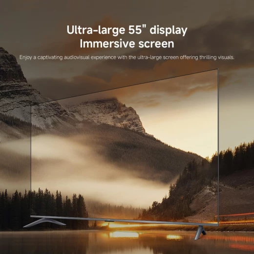 تلفزيون شاومي A Pro 55 بوصة 4K QLED Google TV مع Dolby Audio وجهاز تحكم عن بعد Bluetooth - شاومي - Image 8