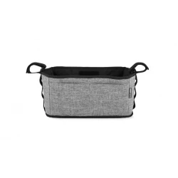 Skip Hop Grab and Go Ultra Stroller Organizer Grey Melange: Universal Fit, Multiple Pockets, Insulated Cup Holders, and Easy Access for Essentials