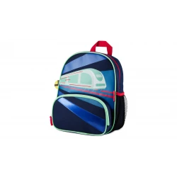 Skip Hop Spark Style Little Kid Train Backpack, Blue, School Essentials