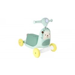 Skip Hop 3-in-1 Hedgehog Zoo Ride-On Scooter, Multi-Coloured, Toddler Toy