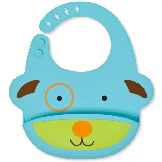 صحن سيليكون سكيب هوب سكواد مضاد للانزلاق أزرق آمن لغسالة الصحون قطعة واحدة - Image 5