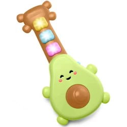 Skip Hop Farmstand Rock-A-Mole Guitar Baby Toy Interactive Lights and Sounds for Ages 6 Months and Up Multi Color